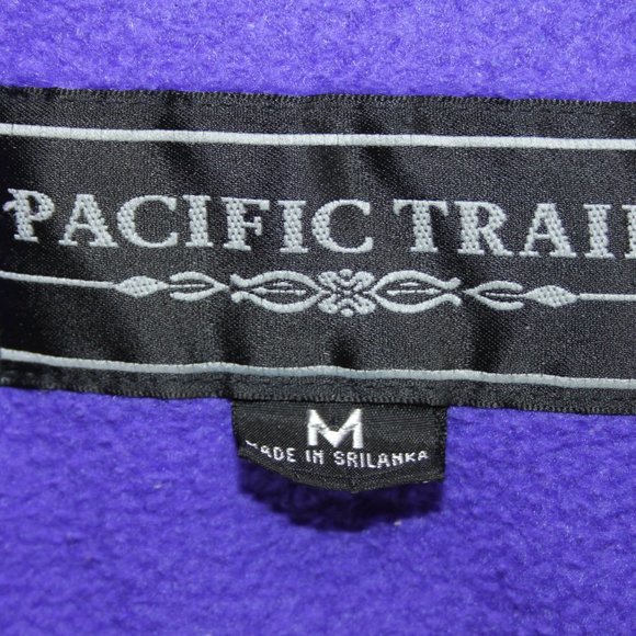 VINTAGE 80's WOMENS PACIFIC TRAIL NYLON MED WEIGHT JACKET FUSCHIA/PURPLE - Picture 9 of 11